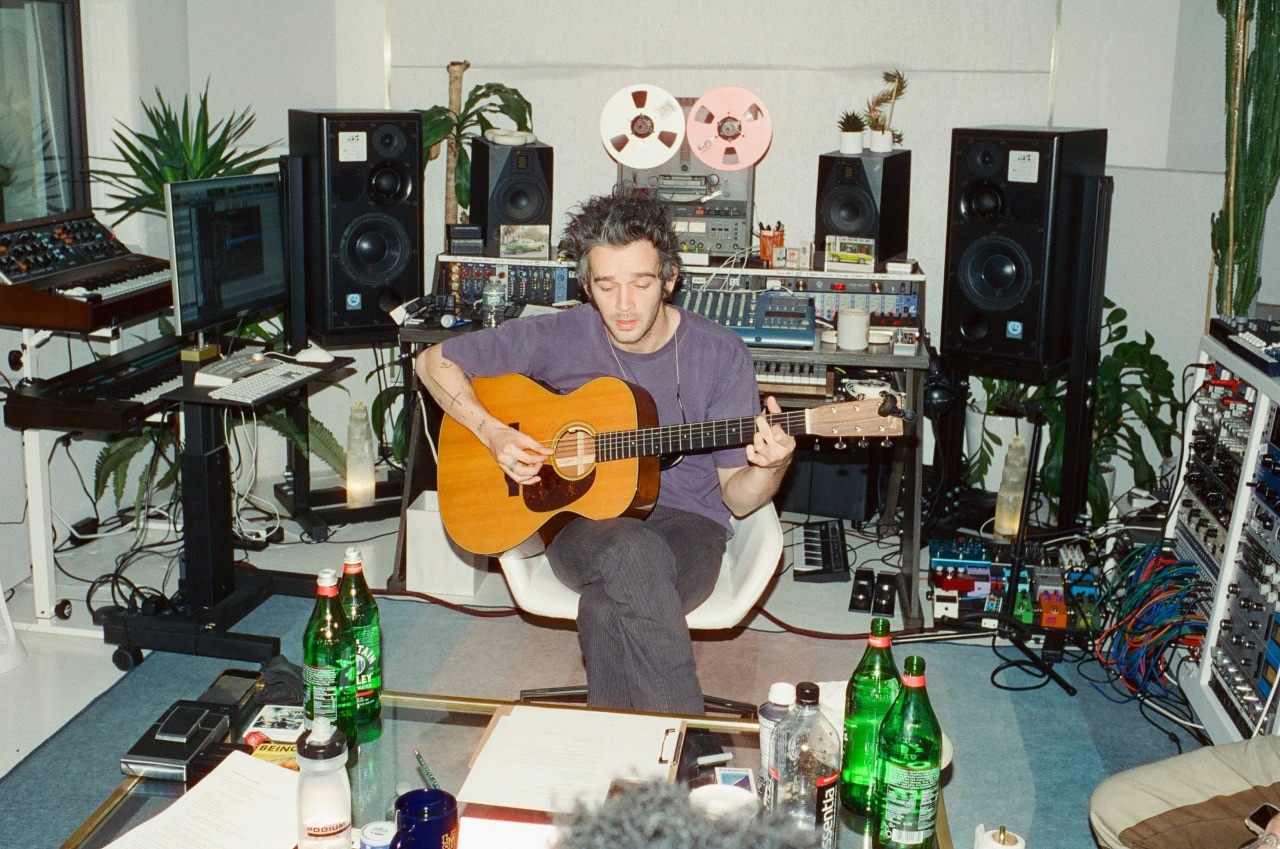 Matty Playing Guitar